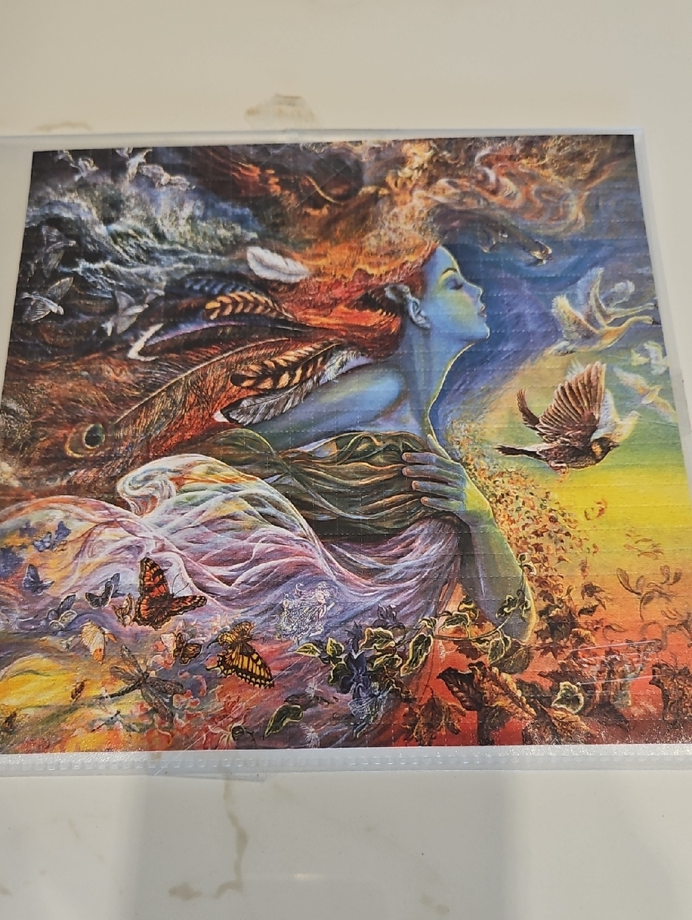 SOLD!! Gerry Garcia/Grateful Dead Blotter Art